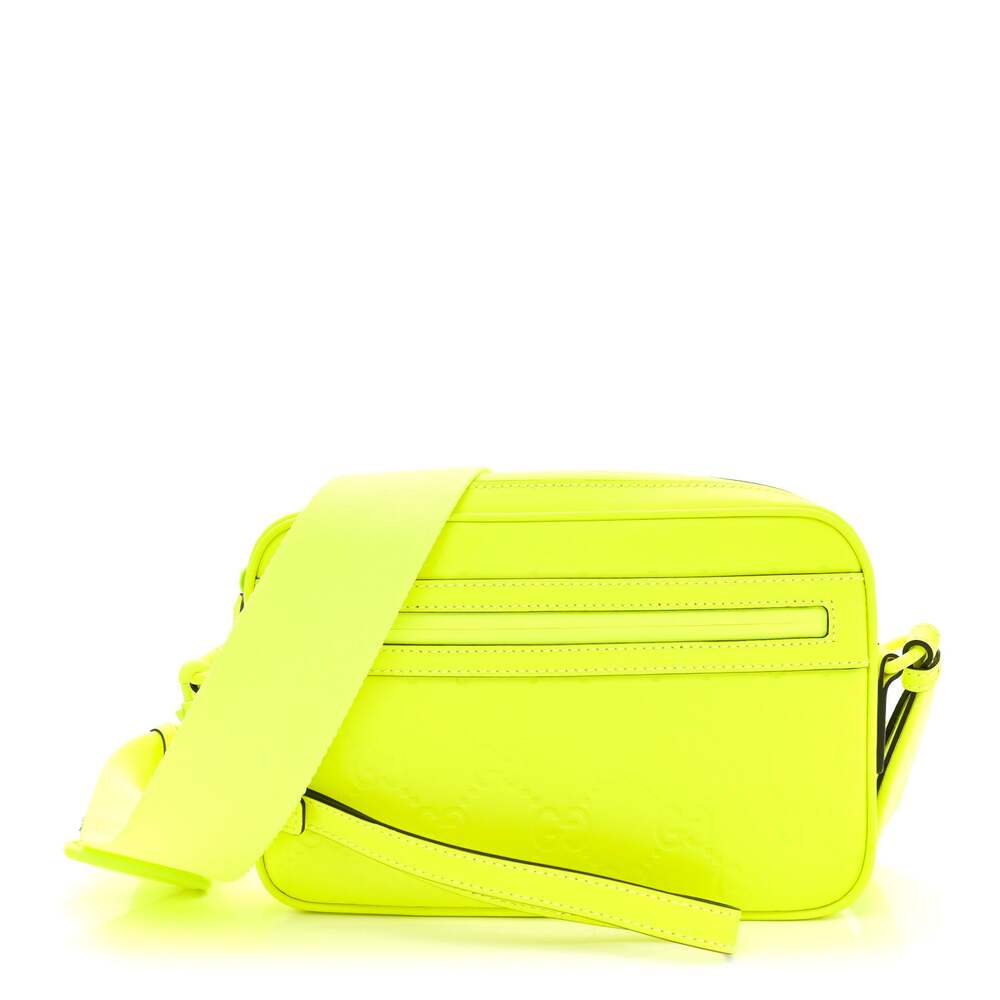 Gucci Rubber Effect Gg Crossbody Bag #248771G89B